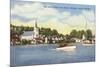 St. Ann's Church, Mackinac Island, Michigan-null-Mounted Premium Giclee Print