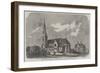 St Ann's Church, Parsonage, and Schools, Hanger-Lane, Stamford-Hill-null-Framed Giclee Print