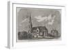 St Ann's Church, Parsonage, and Schools, Hanger-Lane, Stamford-Hill-null-Framed Giclee Print