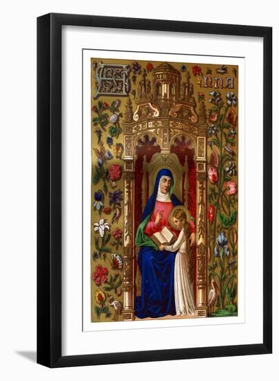 St Anne, 1886-null-Framed Giclee Print