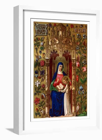 St Anne, 1886-null-Framed Giclee Print