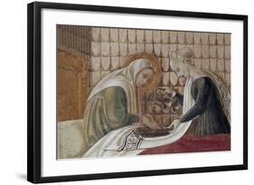 St Anne, Detail from Nativity of Virgin-Paolo Uccello-Framed Giclee Print