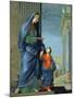 St. Anne Leading the Virgin to the Temple, c.1635-45-Jacques Stella-Mounted Giclee Print