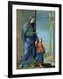 St. Anne Leading the Virgin to the Temple, c.1635-45-Jacques Stella-Framed Giclee Print