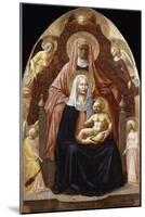 St. Anne, Madonna & Child.-Masaccio-Mounted Giclee Print