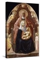 St. Anne, Madonna & Child.-Masaccio-Stretched Canvas