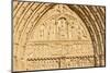 St. Anne's gate tympanum, west front, Notre Dame Cathedral, France-Godong-Mounted Photographic Print