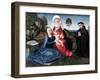 St Anne, the Virgin and Child and a Donor-Hans Memling-Framed Giclee Print