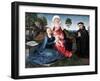 St Anne, the Virgin and Child and a Donor-Hans Memling-Framed Giclee Print