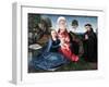 St Anne, the Virgin and Child and a Donor-Hans Memling-Framed Giclee Print