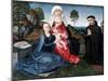 St Anne, the Virgin and Child and a Donor-Hans Memling-Mounted Giclee Print