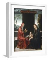 St Anne, the Virgin and Child, C1520-1565-Juan de Borgona the Younger-Framed Giclee Print