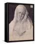 St. Anne with Her Head Covered by Veil-Albrecht Dürer-Framed Stretched Canvas