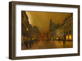 St. Annes Square-John Atkinson Grimshaw-Framed Giclee Print