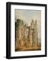 St Anselm's Chapel at the Cathedral of Canterbury, 1794-J M W Turner-Framed Giclee Print