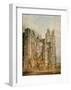 St Anselm's Chapel at the Cathedral of Canterbury, 1794-J M W Turner-Framed Giclee Print