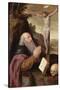 St. Anthony Abbot (Panel)-Michiel I Coxie or Coxcie-Stretched Canvas