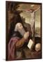 St. Anthony Abbot (Panel)-Michiel I Coxie or Coxcie-Framed Giclee Print