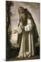 St. Anthony Dispirited, 1640-Francisco de Zurbarán-Mounted Giclee Print