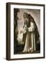 St. Anthony Dispirited, 1640-Francisco de Zurbarán-Framed Giclee Print
