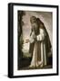 St. Anthony Dispirited, 1640-Francisco de Zurbarán-Framed Giclee Print