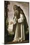 St. Anthony Dispirited, 1640-Francisco de Zurbarán-Mounted Giclee Print