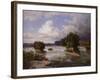 St. Anthony Falls as it Appeared in 1848, 1855-Henry Lewis-Framed Giclee Print