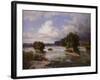 St. Anthony Falls as it Appeared in 1848, 1855-Henry Lewis-Framed Giclee Print