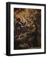 St. Anthony in Adoration of the Child-Antonio Arrigoni-Framed Giclee Print