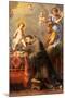 St. Anthony of Padua Adoring the Infant Christ-Elisabetta Sirani-Mounted Art Print