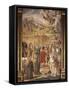 St Anthony of Padua Appearing to Blessed Luca Belludi Foretelling Liberation of Padua-Filippo Da Verona-Framed Stretched Canvas