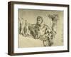 'St. Anthony of Padua', c1755, (1928)-Giovanni Battista Tiepolo-Framed Giclee Print