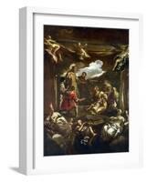 St Anthony of Padua Healing a Young Man, C1654-1705-Luca Giordano-Framed Giclee Print