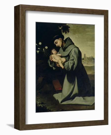 St. Anthony of Padua-Francisco de Zurbarán-Framed Giclee Print