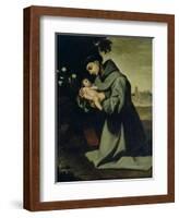 St. Anthony of Padua-Francisco de Zurbarán-Framed Giclee Print