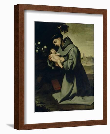 St. Anthony of Padua-Francisco de Zurbarán-Framed Giclee Print