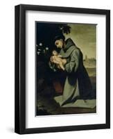 St. Anthony of Padua-Francisco de Zurbarán-Framed Giclee Print