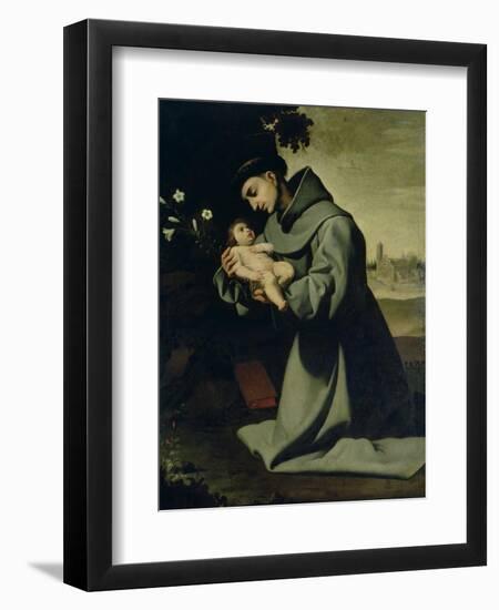 St. Anthony of Padua-Francisco de Zurbarán-Framed Giclee Print