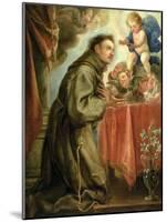 St. Anthony of Padua-Don Juan Carreno de Miranda-Mounted Giclee Print