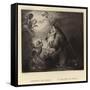 St Anthony of Padua-Bartolome Esteban Murillo-Framed Stretched Canvas