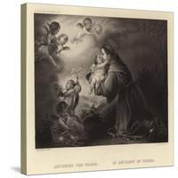 St Anthony of Padua-Bartolome Esteban Murillo-Stretched Canvas