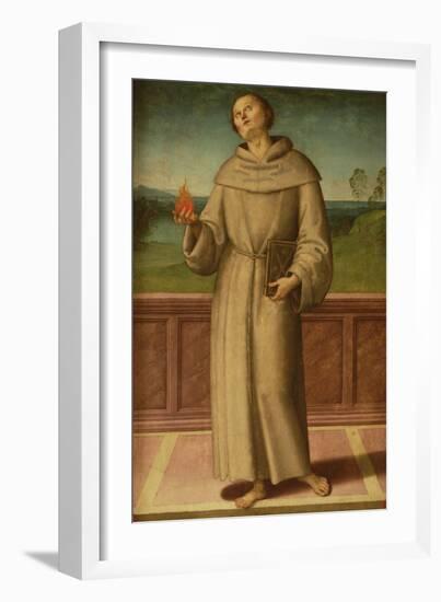 St. Anthony of Padua-Pietro Perugino-Framed Giclee Print