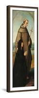 St Anthony Presenting Giulia Trivulzio-Marco D'oggiono-Framed Premium Giclee Print