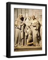 St Anthony Receiving Franciscan Habit-null-Framed Giclee Print