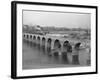 St. Anthony's Falls and Stone Arch Bridge-null-Framed Photographic Print