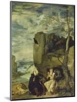 St, Anthony the Abbot and St, Paul the First Hermit, Ca. 1642-Diego Velazquez-Mounted Giclee Print