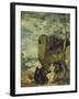 St, Anthony the Abbot and St, Paul the First Hermit, Ca. 1642-Diego Velazquez-Framed Giclee Print