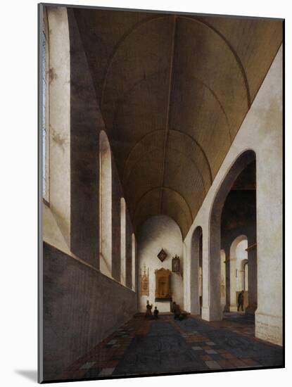 St Antoniuskapel in the St Janskerk-Pieter Jansz Saenredam-Mounted Giclee Print