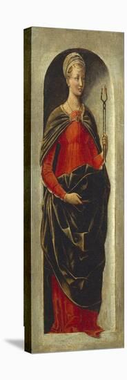 St Apollonia, Ca 1473-Ercole de' Roberti-Stretched Canvas