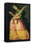 St. Apollonia, circa 1636-Francisco de Zurbarán-Framed Stretched Canvas